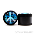 GZ722071-2 zinc alloy herb Grinder weed accessories